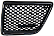 Driver and Passenger Side Grille Assemblies, Black Shell and Insert, Grille