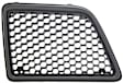Driver and Passenger Side Grille Assemblies, Black Shell and Insert, Grille