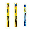 SET-850020 Front, Driver and Passenger Side and Rear Professional and Rearview Series Wiper Blades, Driver Side - 24 in.; Passenger Side - 18 in.; Rear - 13 in.