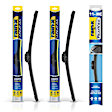 SET-850021 Front, Driver and Passenger Side and Rear Longitude and Rearview Series Wiper Blades, Driver Side - 24 in.; Passenger Side - 17 in.; Rear - 11 in.