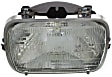 2000 GMC Safari - Driver and Passenger Side Halogen Headlight, With bulb(s), OE Replacement