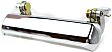 Front, Driver and Passenger Side Chrome Exterior Door Handle, Without Key Hole