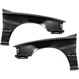 Front, Driver and Passenger Side Fenders