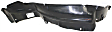 Front, Driver and Passenger Side, Fender Liner, RWD