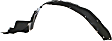Front, Driver and Passenger Side, Fender Liner