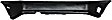 1997 Honda Civic LX - Front and Rear Primed Bumper Cover
