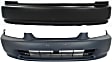 1997 Honda Civic - Front and Rear Primed Bumper Cover, Hatchback
