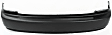 1997 Honda Civic - Front and Rear Primed Bumper Cover, Hatchback