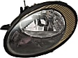 Driver and Passenger Side Halogen Headlight, With bulb(s), OE Replacement