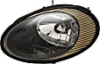 Driver and Passenger Side Halogen Headlight, With bulb(s), OE Replacement