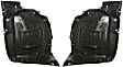 Front, Driver and Passenger Side, Front Section, Fender Liner