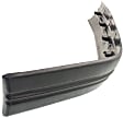Front, Driver and Passenger Side Bumper Trims, Black, For Models With Bumper With Center Air Holes