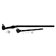 Front, Driver and Passenger Side, Inner Tie Rod End, RWD