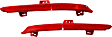 2021 Honda Accord - Rear, Driver and Passenger Side Bumper Reflector, CAPA Certified