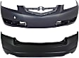 2004 Acura TL Base - Front and Rear Primed Bumper Cover