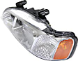 Driver and Passenger Side Headlights, without Bulbs, HID/Xenon, OE comparable