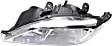 Driver and Passenger Side Headlights, without Bulbs, HID/Xenon, OE comparable