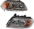 2004-2006 Acura MDX - Driver and Passenger Side Halogen Headlight, Without bulb(s), OE Replacement