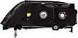 2004-2006 Acura MDX - Driver and Passenger Side Halogen Headlight, Without bulb(s), OE Replacement