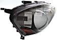 Driver and Passenger Side Halogen Headlight, Without bulb(s), OE Replacement