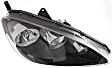 Driver and Passenger Side Halogen Headlight, Without bulb(s), OE Replacement