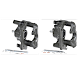 2009 Lexus IS250 - Rear Brake Caliper, RWD, With Metal Piston