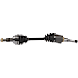 SET-A1661516-F Front, Driver and Passenger Side New Series Axle Assembly - New Set of 2, 2.4L, 4Cyl
