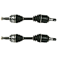 2004 Lexus GX470 - Front, Driver and Passenger Side Axle Assembly, With Standard Neoprene Outboard Boot, New, 4.7L 8Cyl