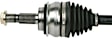 2004 Lexus GX470 - Front, Driver and Passenger Side Axle Assembly, With Standard Neoprene Outboard Boot, New, 4.7L 8Cyl