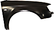 Front, Driver and Passenger Side Fenders, With turn signal light hole, CAPA CERTIFIED