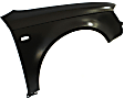 Front, Driver and Passenger Side Fenders, With turn signal light hole, CAPA CERTIFIED