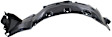 1991-1995 Acura Legend - Front, Driver and Passenger Side, Fender Liner, 2-Door, Coupe