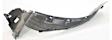 1991-1995 Acura Legend - Front, Driver and Passenger Side, Fender Liner, 2-Door, Coupe