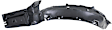 Front, Driver and Passenger Side, Fender Liner