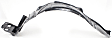 Front, Driver and Passenger Side, Fender Liner