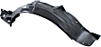 Front, Driver and Passenger Side, Fender Liner