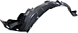 Front, Driver and Passenger Side, Fender Liner