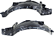 Front, Driver and Passenger Side, Fender Liner