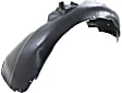 Front, Driver and Passenger Side, Rear Section, Fender Liner