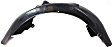 2004 Audi S4 - Front, Driver and Passenger Side Fender Liner