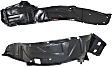 Front, Driver and Passenger Side, Fender Liner