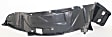 Front, Driver and Passenger Side, Fender Liner