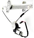 Front And Rear, Passenger Side Power Window Regulator, With Motor
