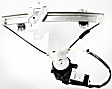 1998-2004 Acura RL - Rear, Driver and Passenger Side Power Window Regulator, With Motor