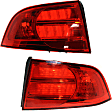 2004 Acura TL - Driver and Passenger Side Halogen Tail Light, Without bulb(s), OE Replacement