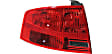 Driver and Passenger Side, Outer Tail Lights, with Bulbs, Halogen, Base Model