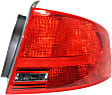 Driver and Passenger Side, Outer Tail Lights, with Bulbs, Halogen, Base Model