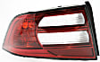 Driver and Passenger Side Halogen Tail Light, Without bulb(s), OE Replacement