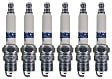 SET-AC1-6 Spark Plug, Set of 6, RapidFire Performance Platinum Series