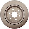 2022 Chevrolet Suburban - Rear Brake Disc, Plain Surface, 6 Lugs, 345.19 mm, 5.3L 8Cyl, Advantage Series